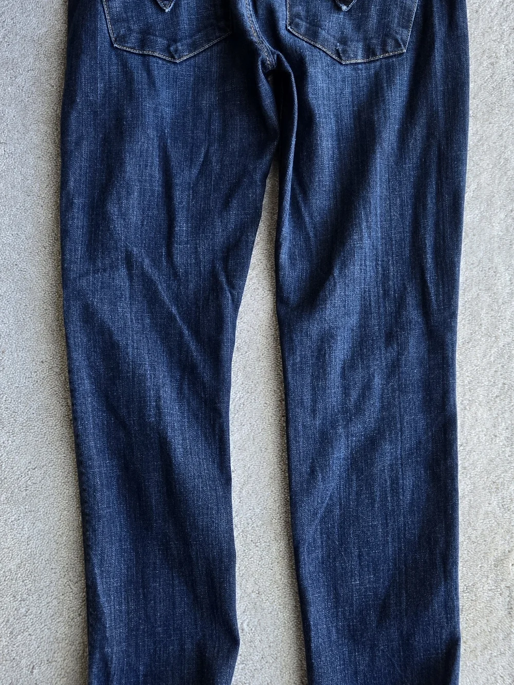 Hudson Jeans Women's Straight Dark Blue Denim - Picture 2 of 9